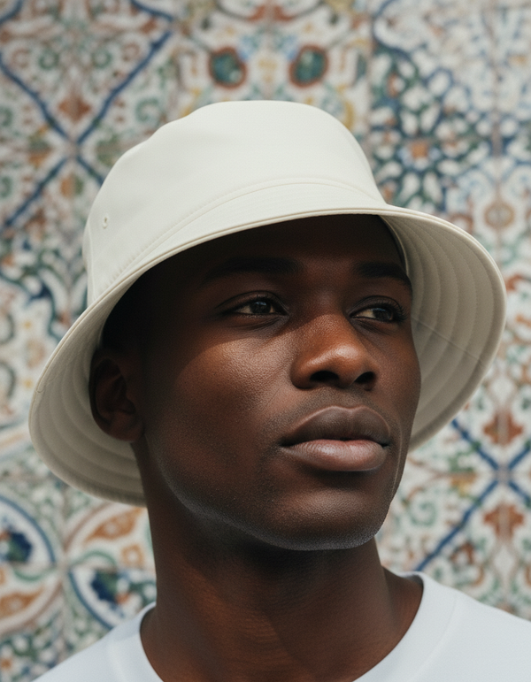 Bucket Hat in Alabaster