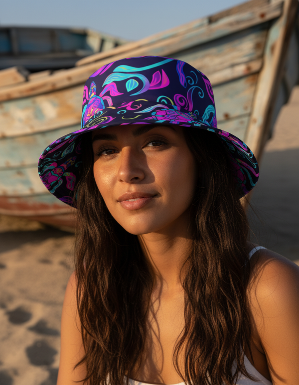 Aqua Bucket Hat bikini — Dripper