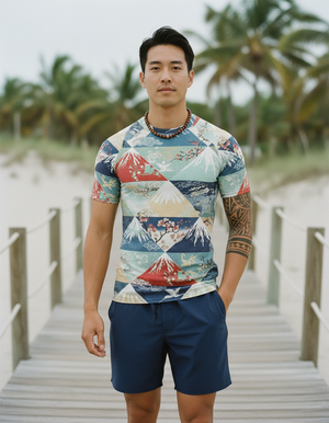 Zenith Rash Guard Men's Rashguard — Dripper