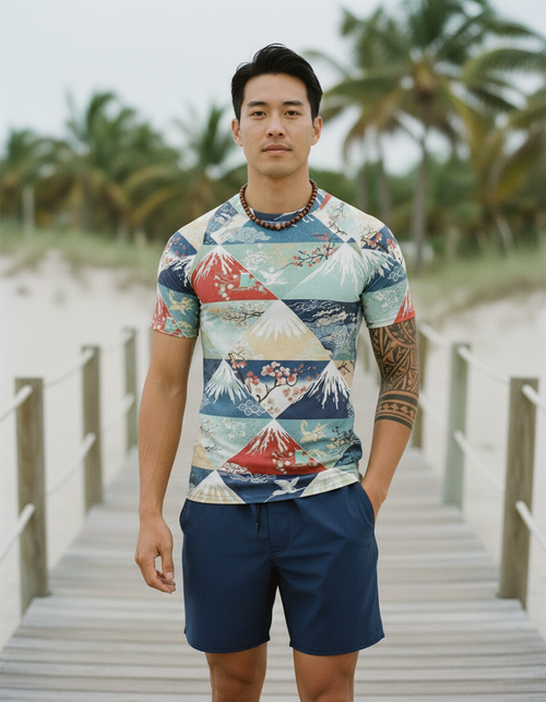 Zenith Rash Guard Men's Rashguard — Dripper