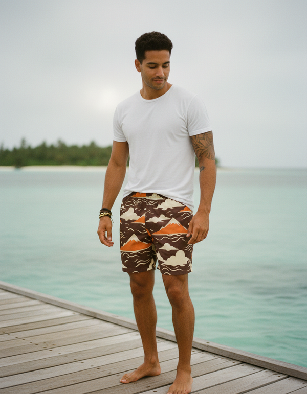 Men's Shippō Swim Trunks