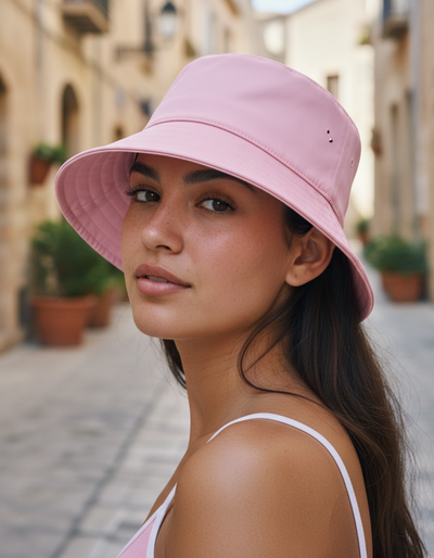 Baby Pink Bucket Hat bucket hat