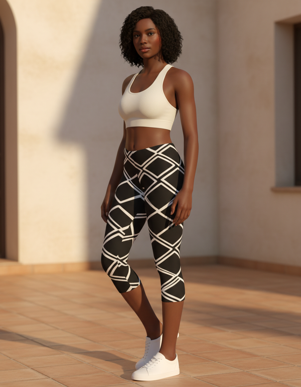 Eclipse Capri Leggings Capri Leggings — Dripper