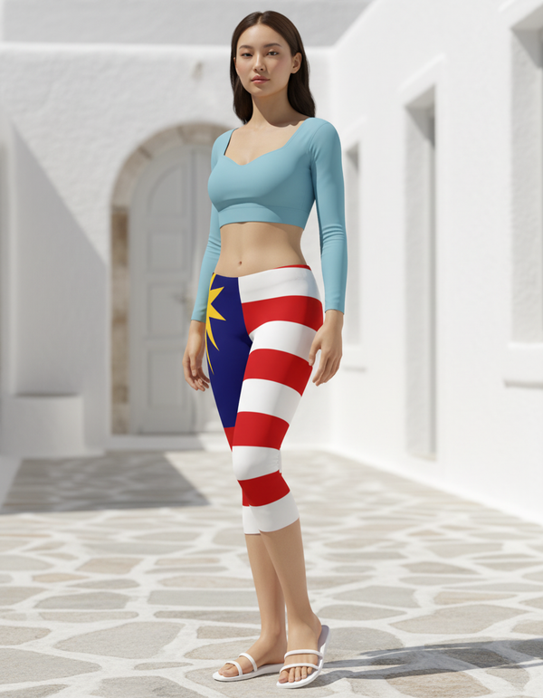 Raya Capri Leggings Capri Leggings — Dripper
