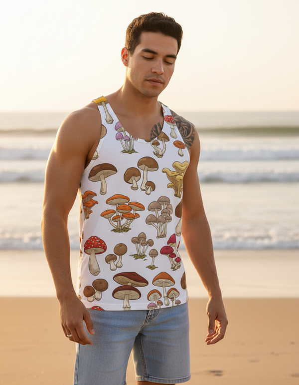Fungi Tank Top Men's Tank Top — Dripper