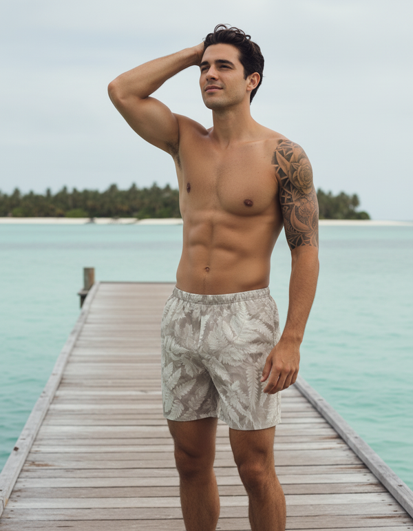 Men's Fern Swim Trunks