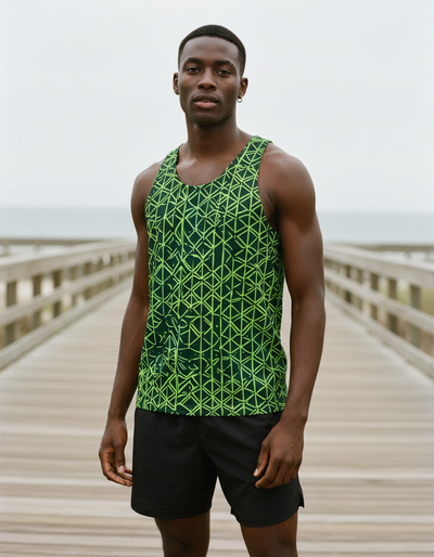 Men's White Onyx Hikari Tank Top tank top