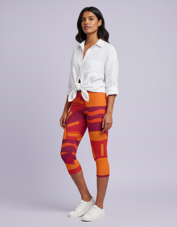Dusk capri leggings