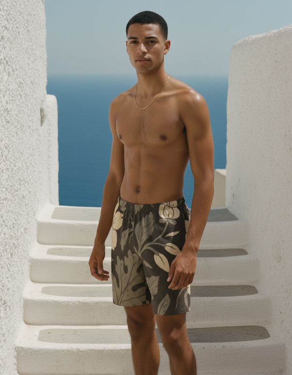 Men's Merian Botanical Swim Trunks