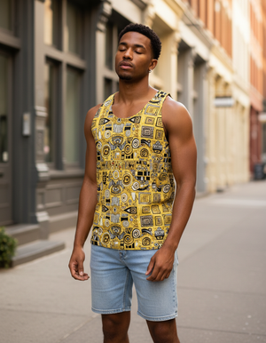 Celestial Wave Tank Top