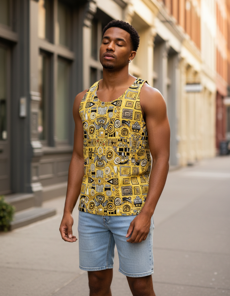 Celestial Wave Tank Top