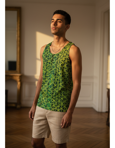 Men's Burnished Lilac Hikari Tank Top tank top