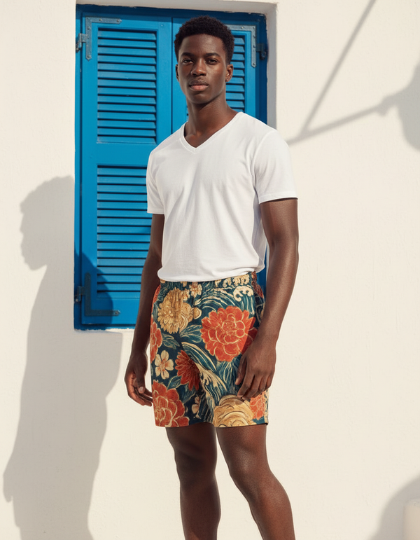 Japanese Collection men's swim trunks