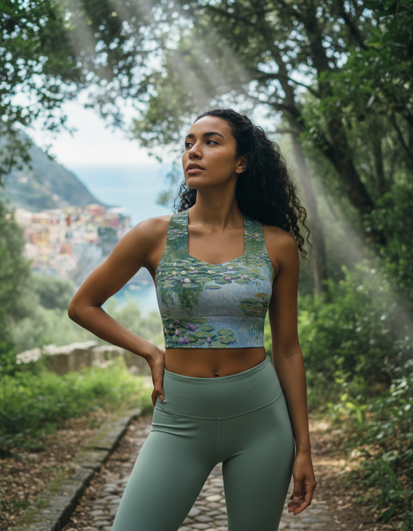 Dreamlike Elysian Longline Sports Bra