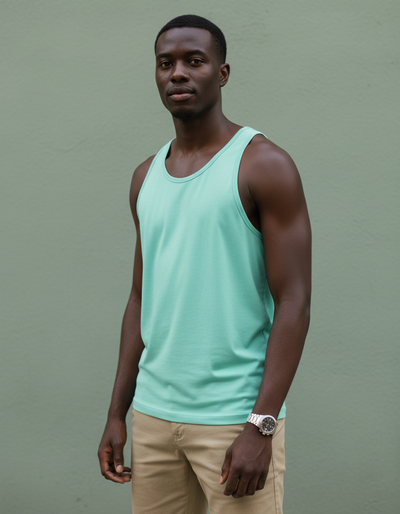 Men's Tiffany Mint Tank Top tank top