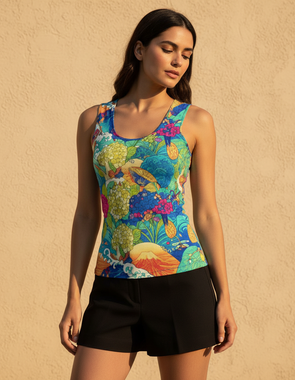 Sakura Tank Top bikini — Dripper