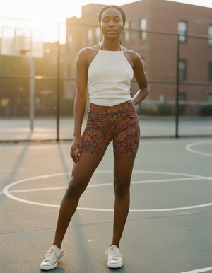 Fiery Red Solstice Short Shorts Short Shorts — Dripper