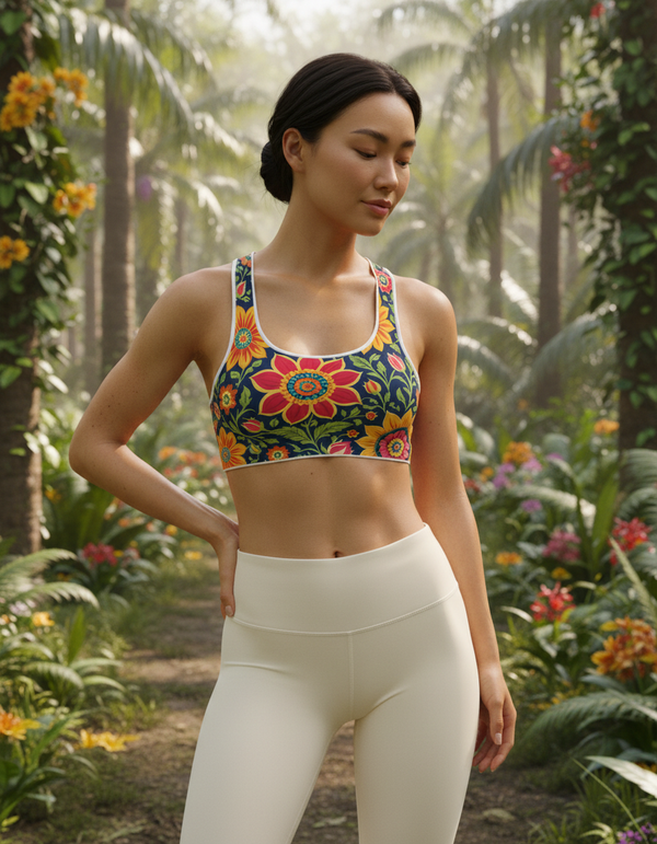 Jasmine Longline Sports Bra Classic longline sports bras