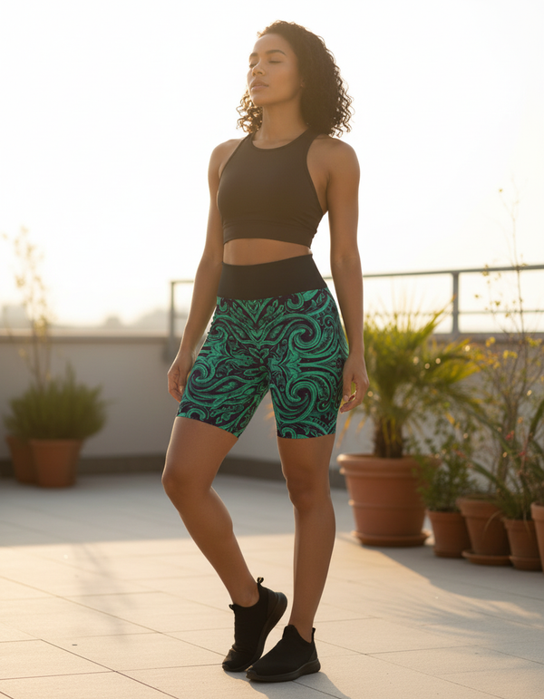 Silkroad Yoga Shorts bikini — Dripper