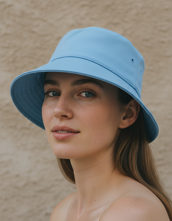 Bucket Hat in Iceberg