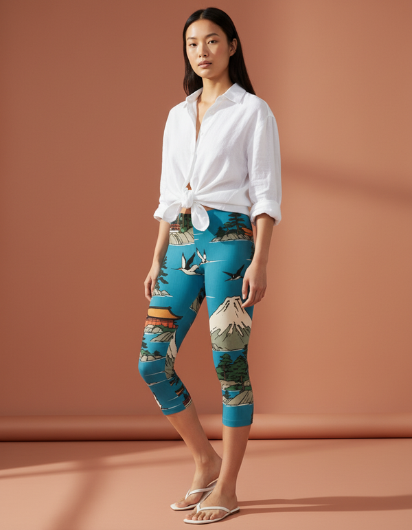 Edo Capri Leggings Capri Leggings — Dripper