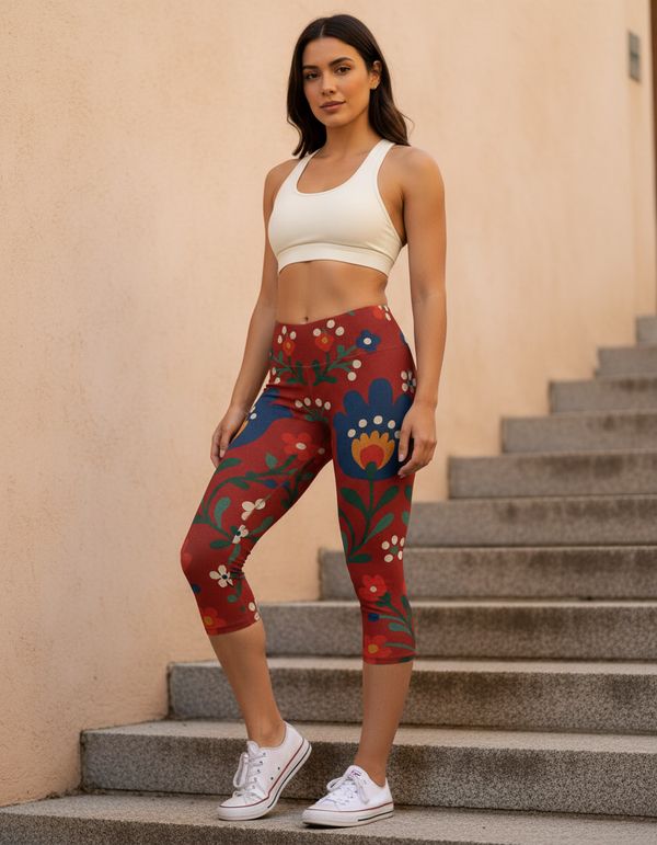 Serenade Capri Leggings bikini — Dripper