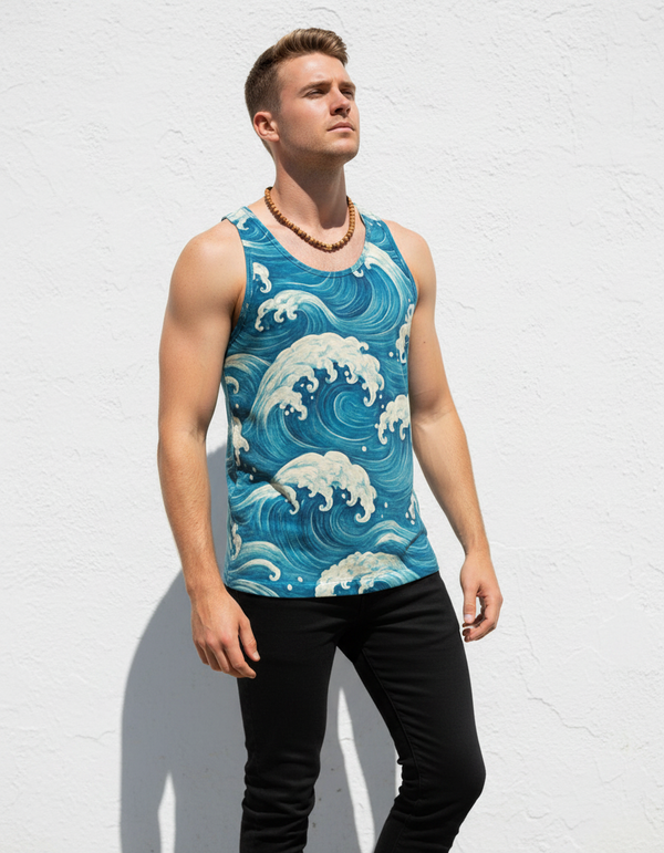 Ebb Tank Top Men's Tank Top — Dripper