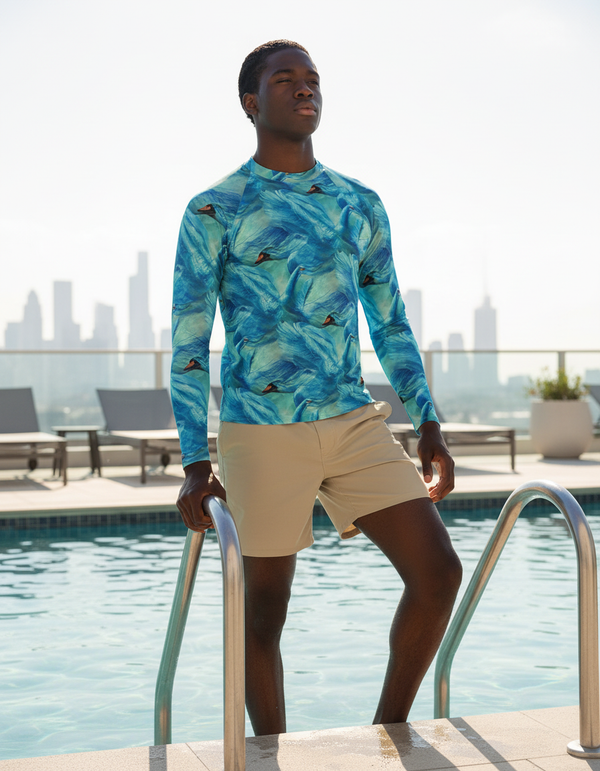 Grace Rash Guard Men's Rashguard — Dripper
