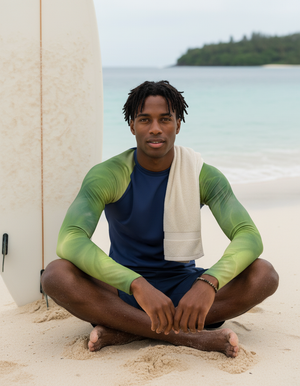 Men's Acacia Frost men's short-sleeve rashguards