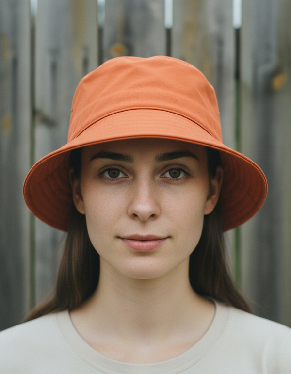 Bucket Hat in Persimmon