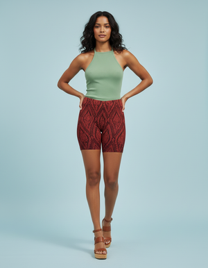 Women's Thai Silk Short Shorts