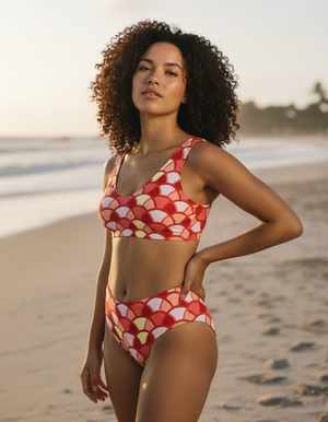 Lava Falls Hoshi High-Waisted Bikini High-Waisted Bikini — Dripper