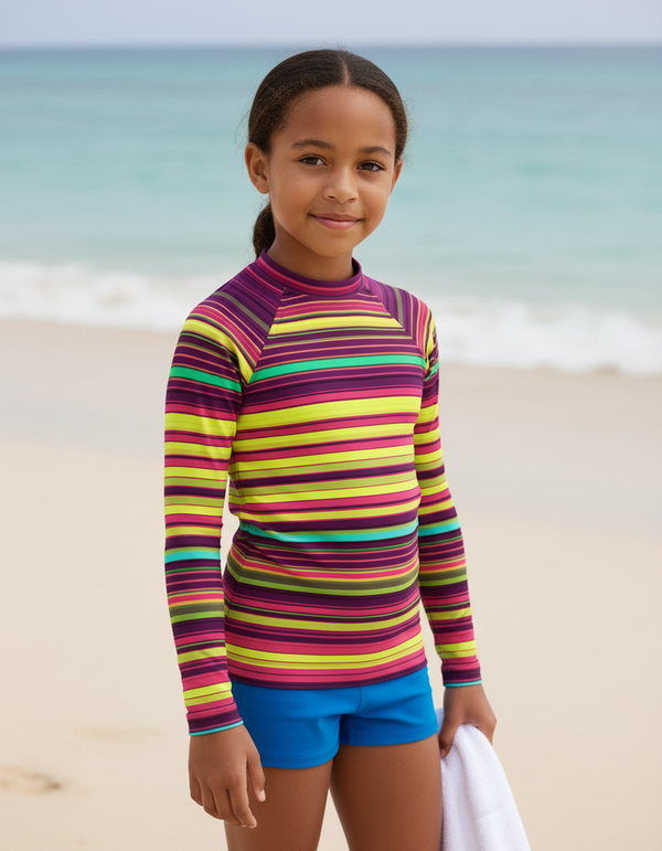 Striped Collection Rash Guard rashguards