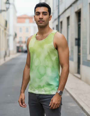Men's Watercolor Tank Top