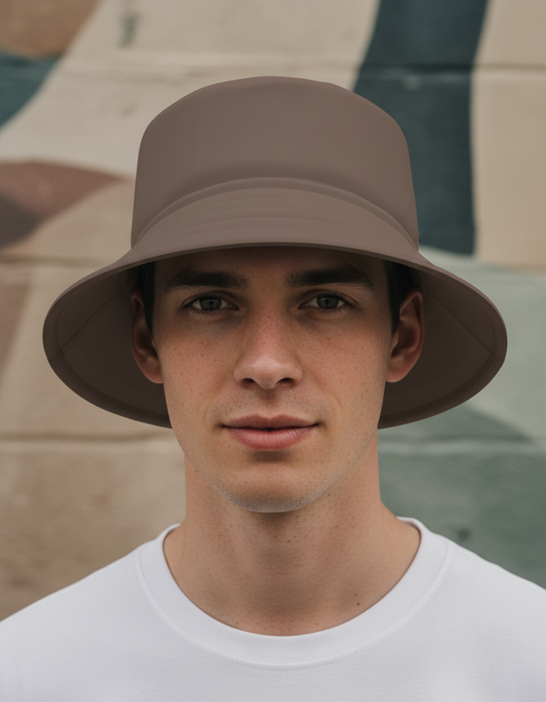Bucket Hat in Umber