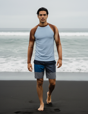 Men's Coffee Bean Chroma men's short-sleeve rashguards