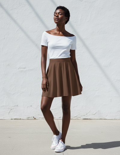 Walnut Skater Skirt skater skirt