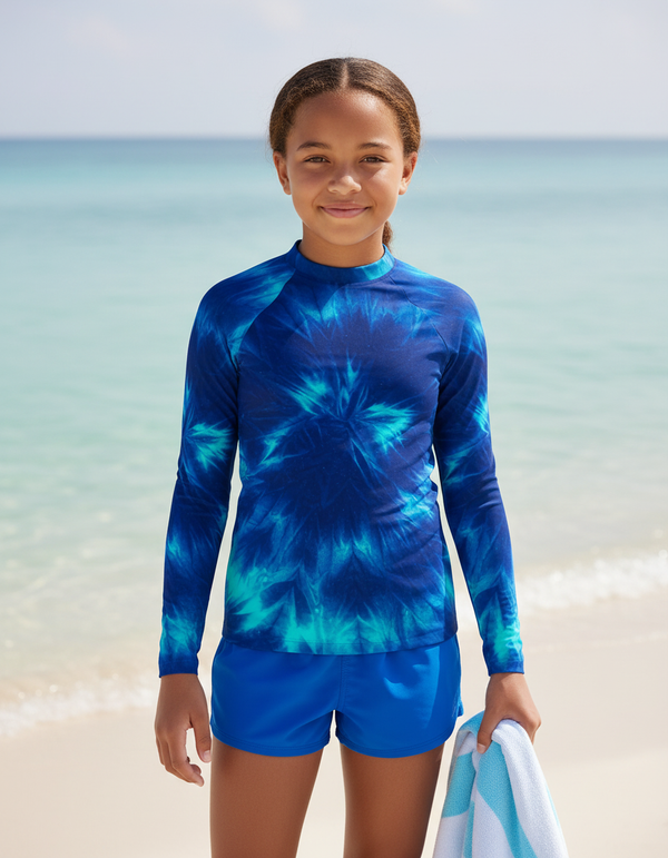 Ice-dye Collection Rash Guard rashguards