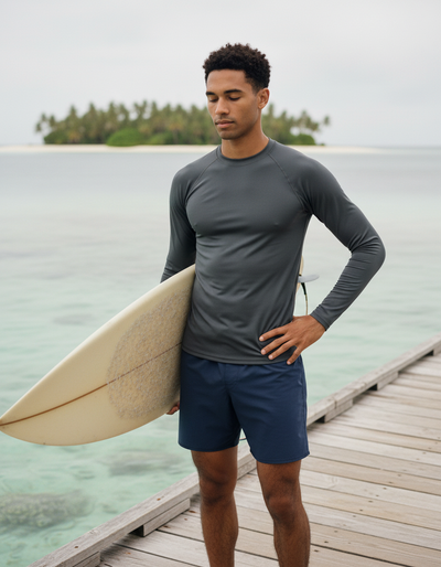 Men's Graphite rash guard
