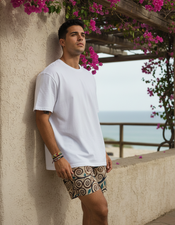 Men's Klimt Tree of Life Swim Trunks