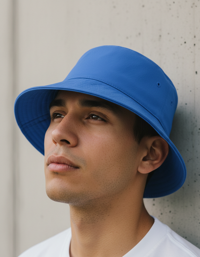 Mediterranean Blue Bucket Hat bucket hat