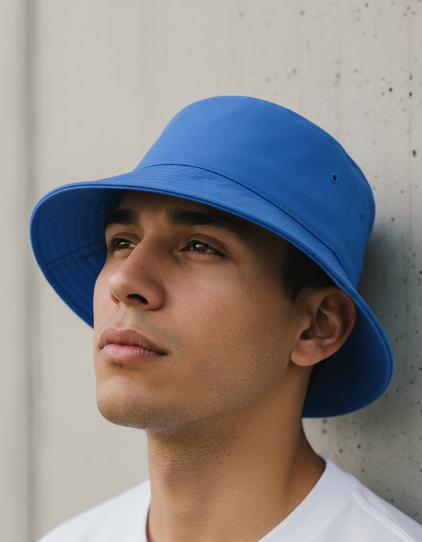 Bucket Hat in Mediterranean Blue