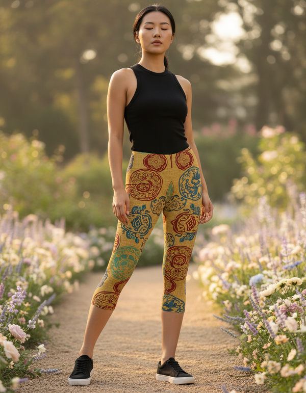 Holo Capri Leggings Capri Leggings — Dripper
