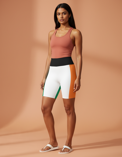 Emerald Yoga Shorts yoga shorts