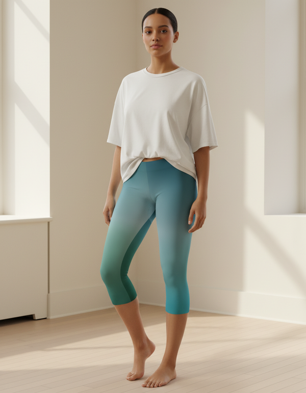 Leggings in Transformative Teal Prism