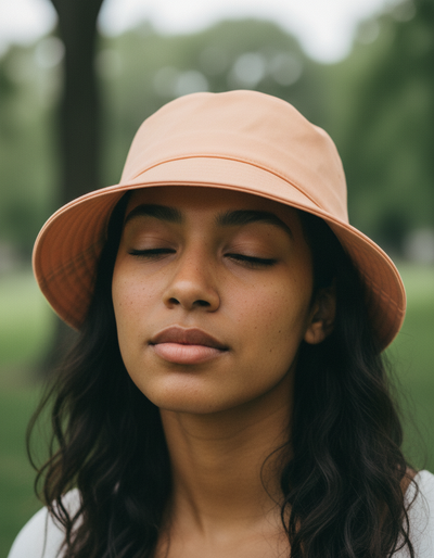 Peach Fuzz Bucket Hat bucket hat