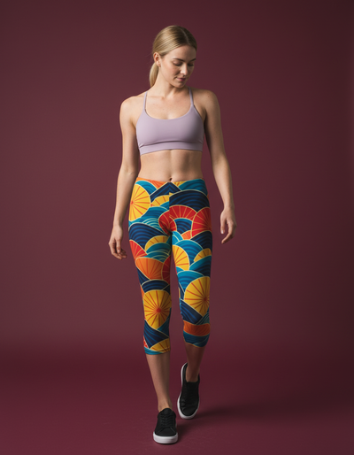 Amaranth Hikari Capri Leggings capri leggings