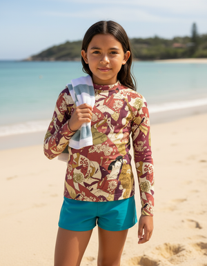 Kids Rhodonite Mizuki kids rashguards