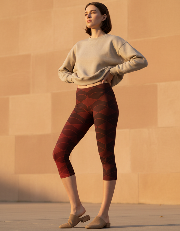 Tsuki capri leggings