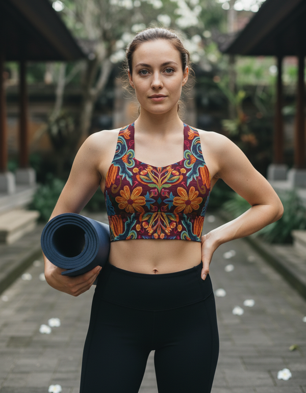 Otomi Collection longline sports bras